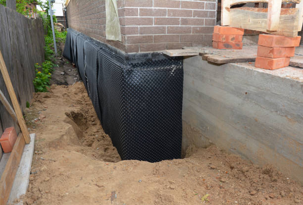 Crawl space vapor barrier installation in Butte Des Morts, WI